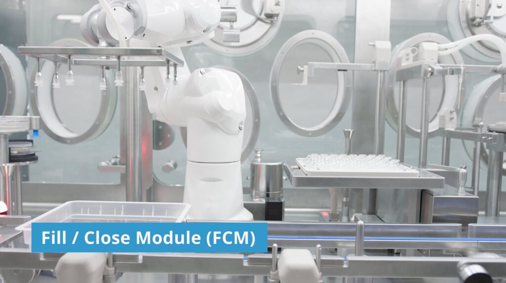 Figure 1. The FIll/Close Module of the Isolated GENiSYS C